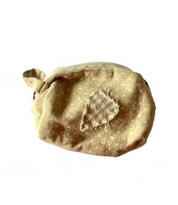 ETUI EN TISSU PETIT COEUR 11X9CM