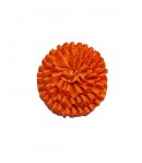 FLEUR EN TISSU - ORANGE 3CM