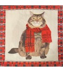 SERVIETTE HARRY LE CHAT DE NOEL