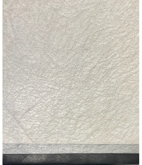 3 FEUILLES SIMILI CUIR NACRE GRIS NOIR