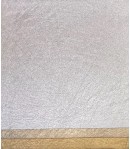 3 FEUILLES SIMILI CUIR NACRE OR 16X20 CM