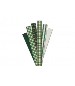 BANDES DE PAPIER POUR QUILLING ET BOULES TONS VERTS