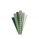 BANDES DE PAPIER POUR QUILLING ET BOULES TONS VERTS