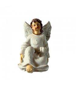 ANGE ASSIS EN RESINE 7.5CM