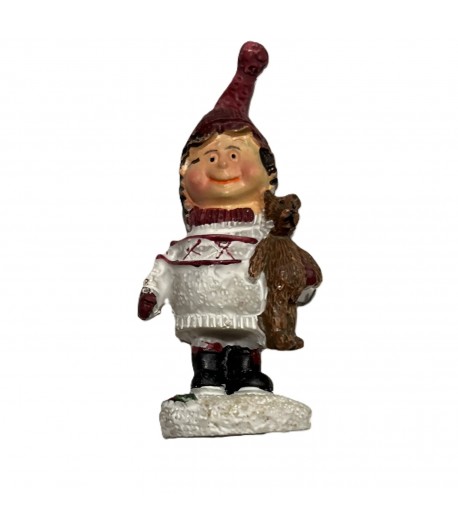 PETIT GARCON EN RESINE 2.8X6CM