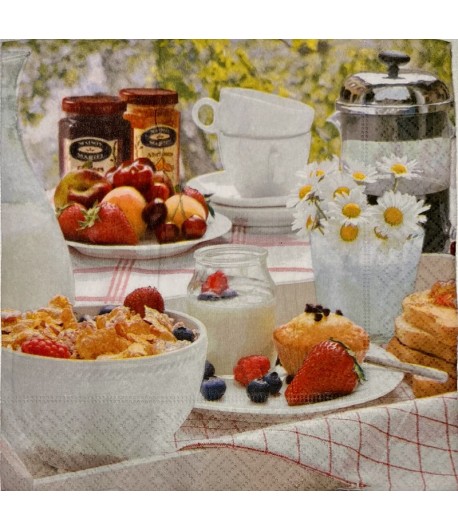 SERVIETTE PETIT DEJEUNER