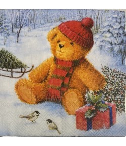 SERVIETTE COCKTAIL PAUL LE NOUNOURS