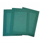6 CARTES PASSE PARTOUT RECTANGULAIRE VERT 10.8X15.5CM