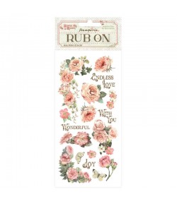 RUB ON HOUSE OF ROSES DFLRB152 STAMPERIA