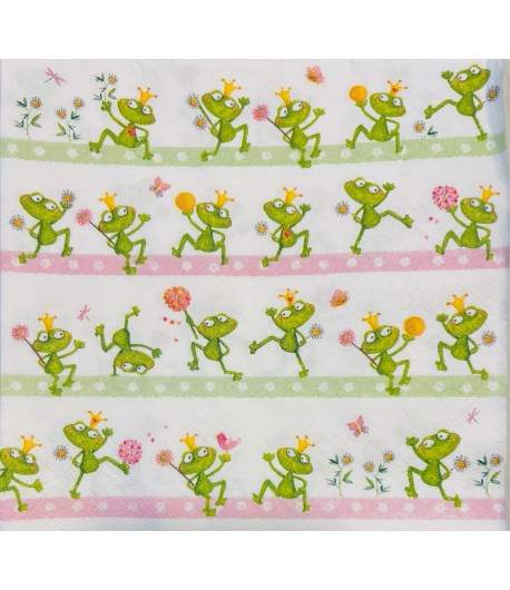 SERVIETTE LES RAINETTES