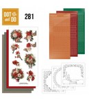 KIT 3D DOT AND DO FLORAL CHRISTMAS - DODO281