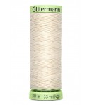 BOBINE DE FIL RESISTANT EN POLYSTER ECRU 30M