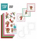 KIT 3D A BRODER RED TULIPS - STITCH AND DO - STDO237