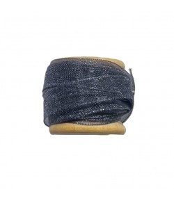 RUBAN EN TULLE ARDOISE 0.6CMX2M