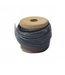 RUBAN EN TULLE ARDOISE 0.6CMX2M