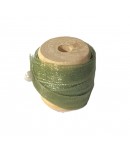RUBAN EN TULLE VERT AMANDE 0.6CMX2M