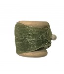 RUBAN EN TULLE VERT AMANDE 0.6CMX2M
