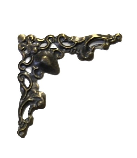 ANGLE EN METAL 4 CM - BRONZE