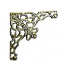 ANGLE EN METAL 3.5CM - OR