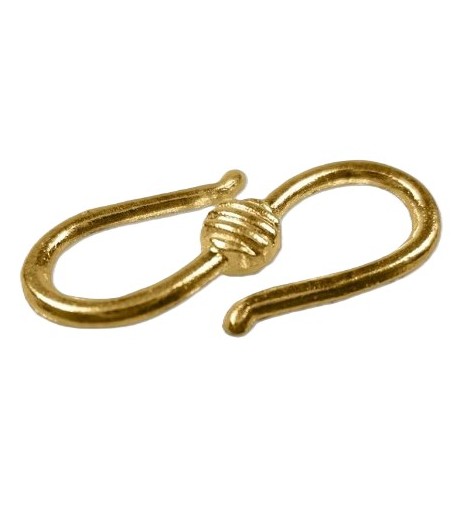 5 FERMOIRS CROCHET OR