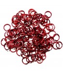 ANNEAUX EN ALUMINIUM 12MM RUBIS X120