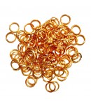 ANNEAUX EN ALUMINIUM 12MM CUIVRE X135