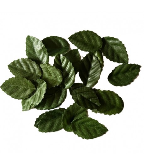 FEUILLES VERTES 1.7X2.9CM X20