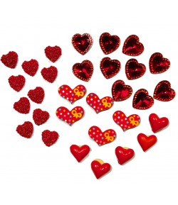 LOT DE COEURS X30