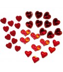 LOT DE COEURS X30