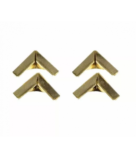 ANGLES EN METAL OR14X14MM X4