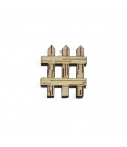 FORME BOIS BARRIERRE 2.4X2.7.0.2CM STAMPERIA