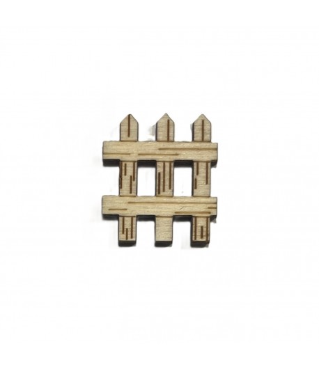 FORME BOIS BARRIERRE 2.4X2.7.0.2CM STAMPERIA