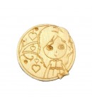 FORME EN BOIS ROND FILLETTE 4.9X0.2CM