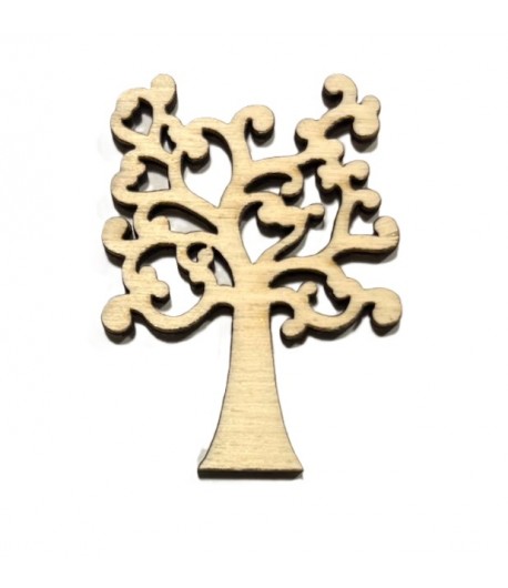 FORME BOIS ARBRE 4X5.3X0.2CM