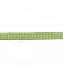 RUBAN VICHY VERT ANIS 1CM - 1M