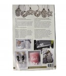 FEUILLETS ADHESIFS ARGENT 10X22.9CM X4