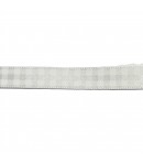 RUBAN SATIN BLANC 1CM X 1M