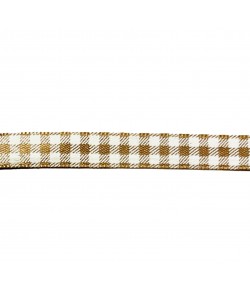 RUBAN SATIN BEIGE 1CM X 1M