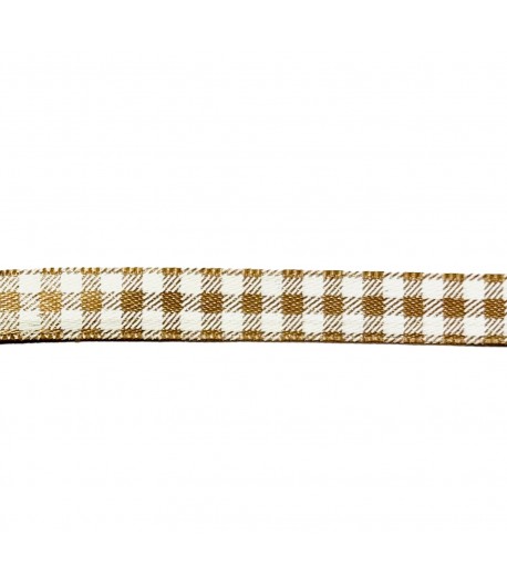 RUBAN SATIN BEIGE 1CM X 1M