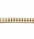 RUBAN SATIN BEIGE 1CM X 1M