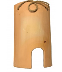 TUILE ARRONDIE EN TERRE CUITE 13.8X23CM