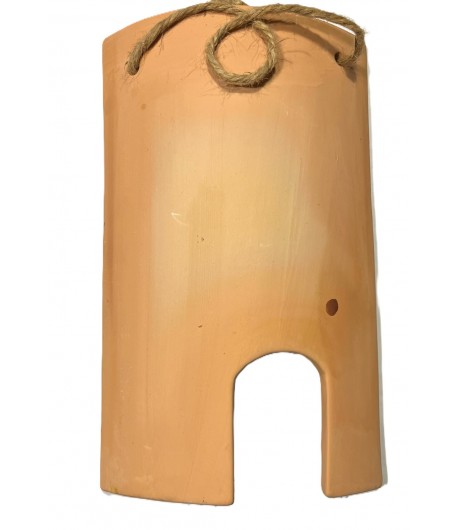 TUILE ARRONDIE EN TERRE CUITE 13.8X23CM