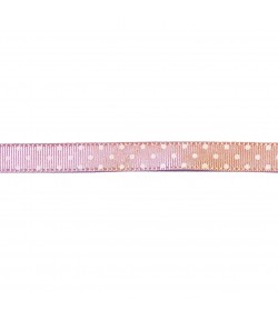 RUBAN A POIS ROSE PALE 1CM - 1M