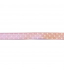 RUBAN A POIS ROSE PALE 1CM - 1M