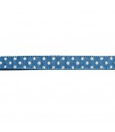 RUBAN A POIS BLEU 1CM - 1 M