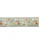 RUBAN CICOGNES BEIGE 25MM - 1 M