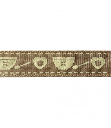 RUBAN TASSES 1.6CM - 1 M