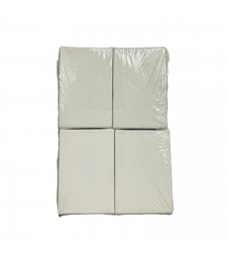 SET DE 4 MINI CHASSIS BLANC 4.2X6.1X1CM