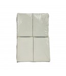 SET DE 4 MINI CHASSIS BLANC 4.2X6.1X1CM