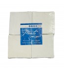 SET DE 4 MINI CHASSIS BLANC 5X5X1CM